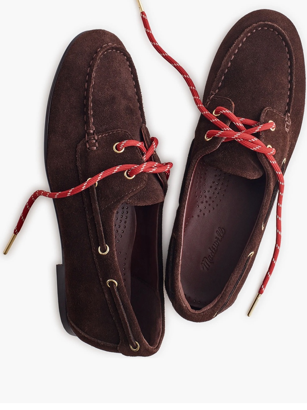 Madewell The Jamie Suede Boat Shoe